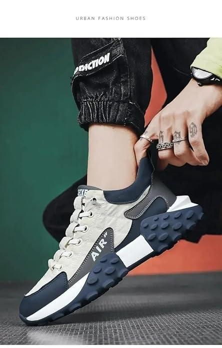 Men's Korean Style High Top Fashion Casual Shoes